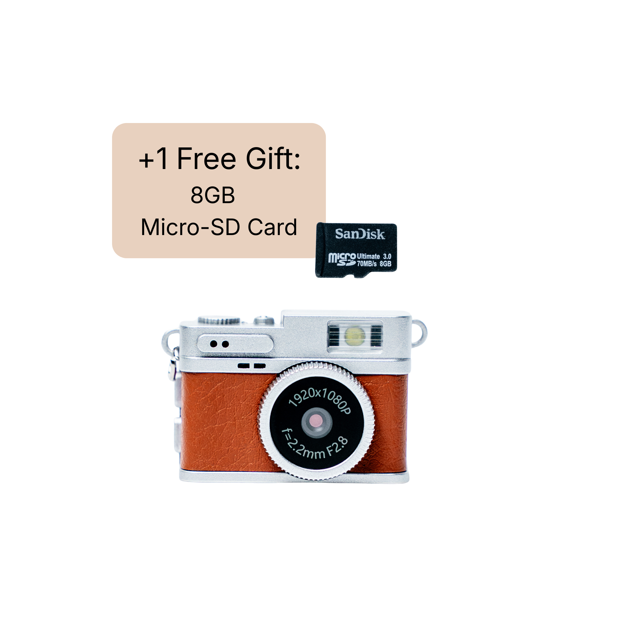 Norden Life Camera Mini (Brown Leather)